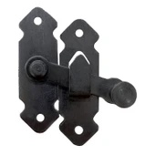 Fransız Kilidi Bahçe Kapısı Mandalı Siyah thumbnail 2