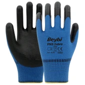 Beybi PN5 Zebra Eldiven Mavi Siyah 10 No - 1