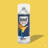 Selsil Sprey Boya Sülfür-Limon Sarı 400ml RAL1016 thumbnail 2