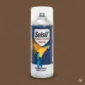 Selsil Sprey Boya Çikolata Kahve 400ml RAL8017 thumbnail 3