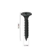 Alçıpan Vidası Sık Dişli Sivri Uçlu 3.5x45 500 Ad - 2