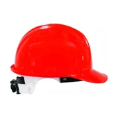 Vidalı Ayarlı Baret Mühendis Tipi Kırmızı CE thumbnail 1