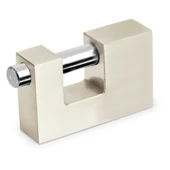 Asma Yassı Kilit Kayar Milli Saten 90mm thumbnail 2