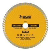 SGS Turbo Kanallı Elmas Mermer Granit Kesici 230mm thumbnail 1