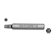 Cer-pa X-Plus H10 Torx Bits Ucu 75mm T40 - 2