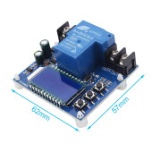 XY-CD63L 30A Pil Şarj Deşarj Modülü  DC 6/60V Batarya Kurşun Asit Lion Lityum Akü Voltaj Koruyucu Voltmetre - 7