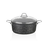 FALEZ BLACK LINE 24 CM DERİN TENCERE - 2