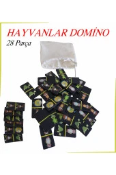 Hayvanlar Domino 28 Parça - 1