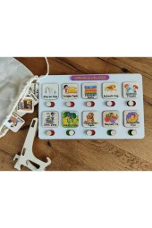 Montessori Sorumluluk Alma Beceri Ve Görev Tablosu Günlük Rutinim thumbnail 1