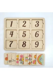 Renkli Sayılar Ve Değerleri Puzzle - 1