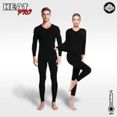 Termal İçlik Takım - HeatPro - Siyah - Pamuklu - Argeus - 1