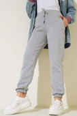 Üç İplik Jogger Pantolon Gri thumbnail 2