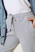 Üç İplik Jogger Pantolon Gri thumbnail 4