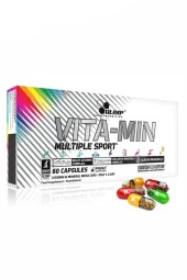 Vita-min Multiple Sport 60 Kapsül A B1 B2 B12 B3 B5 B6 Biotin Bakır Çinko Demir Iyot Kalsiyum - 1