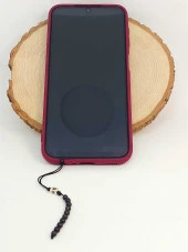 Shungite Taşı Elektromanyetik Frekans Koruyucu Minimal Telefon Aksesuarı İkili Set thumbnail 2