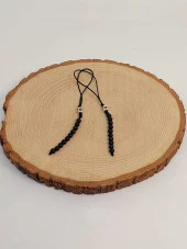 Shungite Taşı Elektromanyetik Frekans Koruyucu Minimal Telefon Aksesuarı İkili Set thumbnail 5