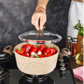 FALEZ CREAMY 20 CM DERİN TENCERE - 1