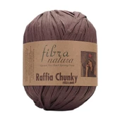 Fibra Natura Raffia Chunky 114-21 Koyu Kahve - 1