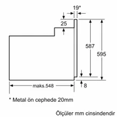 BOSCH HIF534EB0T ANKASTRE FIRIN - 7