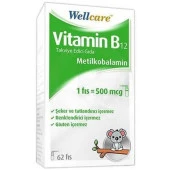 Wellcare Vitamin B12 - 500 Mcg - 1