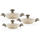 Falez Creamy 6 Parça Sahan Set - 2