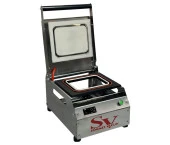 Sönmez SV 350 Manuel Tekli Kase Tabak Kapatma Makinesi Paslanmaz thumbnail 2