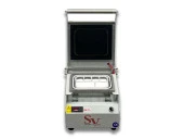 Sönmez Manuel 6 Bölmeli Kahvaltı Tabağı Kapatma Paketleme Makinesi Beyaz thumbnail 1