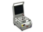 Sönmez Manuel 6 Bölmeli Kahvaltı Tabağı Kapatma Paketleme Makinesi Beyaz thumbnail 2