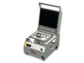 Sönmez Manuel 6 Bölmeli Kahvaltı Tabağı Kapatma Paketleme Makinesi Beyaz thumbnail 3