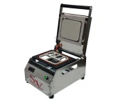 Sönmez Manuel 6 Bölmeli Kahvaltı Tabağı Kapatma Paketleme Makinesi Paslanmaz - 3