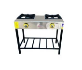 İnoxmaster 2li Lokanta Ocağı Yüksek Ayak Ce Belgeli Lpg li Tüplü - 1