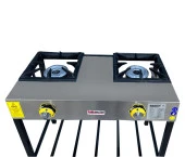 İnoxmaster 2li Lokanta Ocağı Yüksek Ayak Ce Belgeli Lpg li Tüplü - 4