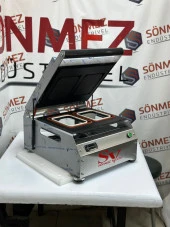 Sönmez Vakum 190*144 Kase Tabak Kapatma Makinesi 2 li Kalıp - 3
