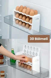 Gondol System Üç Katlı Yumurta Saklama Kutusu 30 Bölmeli - 3