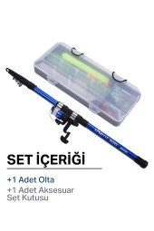 Exent Tam Takım Hobi Kıyı Olta Seti - 300cm Kamışla thumbnail 1
