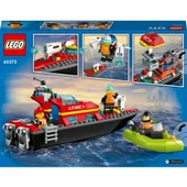 LEGO® City Itfaiye Kurtarma Teknesi 60373 - 5 Yaş ve Üzeri Uygulamalı Oyunları Seven Çocuklar Için Oyuncak Yapım Seti (1 thumbnail 4