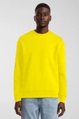 Süperlife Erkek Bisiklet Yaka Rahat Kalıp 3 iplik İçi Polarlı Kalın Sweatshirt SPR24SW36 - 10