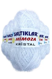 5 Adet Mimoza Kristal Işıltılı Şal Patik Yelek İpi OPTİK - 1
