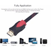 HDMI Kablosu Altın Uçlu 1.4b 3D 3 Metre Bilgisayara TV Bağlama 4240 thumbnail 1