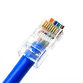 Yeni Nesil Delikli Cat6/Cat5 RJ45 Jack Konnektör UTP Jak 100 Adet - 4381 - 2