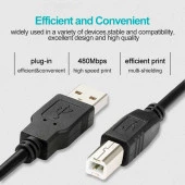 Ancheyn USB Yazıcı Printer Arabağlantı Kablosu USB2.0 Yüksek Hız 1.5M 4951 - 4