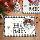 Home Desenli Amerikan Servisi Dikdörtgen 35 x 50 cm - 1