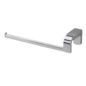 Banyo Lavabo Mutfak Aparat Uzun Kağıt Havluluk Açık Kağıtlık 26 cm Metal Sağlam Krom thumbnail 4