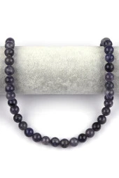 İyolit ( AA Kalite ) Doğal Taş Dizi 10 mm Küre Kesim thumbnail 2