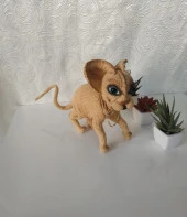 Sfenks Kedi Amigurumi Organik Oyuncak - 1