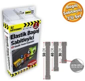 Automix Araç Araba Otomobil Oto Elastik Bagaj Sabitleyici Sabitle Lastik Cırt Cırtlı thumbnail 1