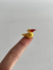 El Yapımı Mini Murano Cam Ördek Biblo A151-08 thumbnail 4