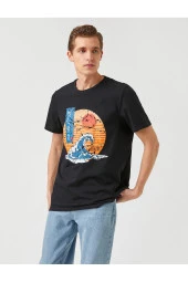 Japon Baskılı Tişört thumbnail 1