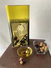 Zeytin yağı 5 lt naturel soğuk sıkım 0,2 dizem zeytinyağı Yeni Mahsül - 3