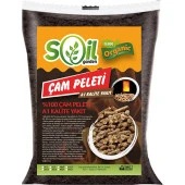 A1 Kalite Yakıt için 50 lt Soil  Garden 100 Çam Peleti - 1